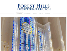 Tablet Screenshot of foresthillspc.com